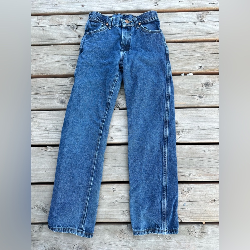 Youth Kids 14 Slim Wrangler Western Jeans